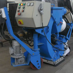 LM-270移動式路面拋丸機 LM-270移動式路面拋丸機