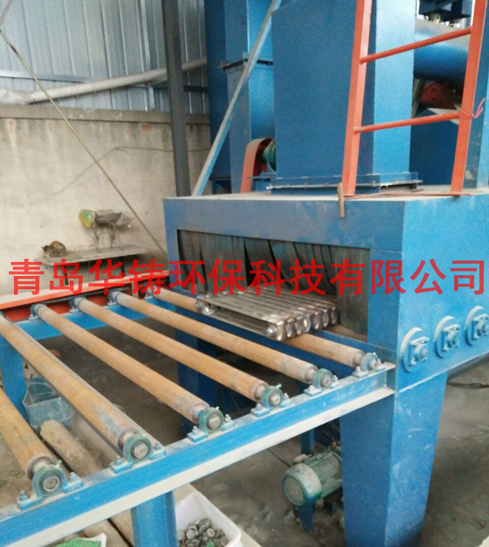 暖氣片拋丸機使用現場圖 暖氣片拋丸機使用現場圖