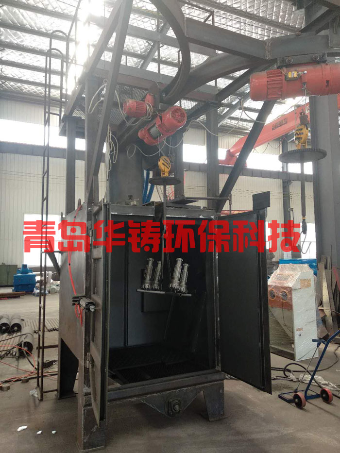 Q376吊鉤式拋丸機展示圖 Q376吊鉤式拋丸機展示圖